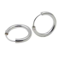 PENDIENTES ARO PLATA DE LEY...