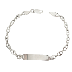 PULSERA ESCLAVA MUJER PLATA...