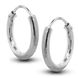 PENDIENTES ARO PLATA DE LEY...