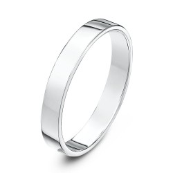 ALIANZA PLANA PLATA 3MM