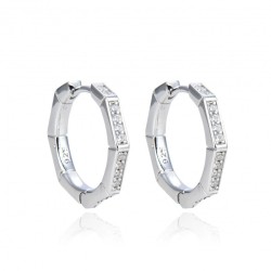 PENDIENTES ARO MUJER PLATA...