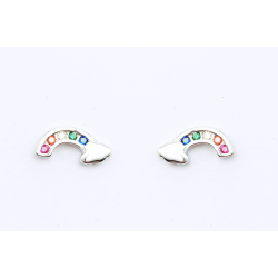 PENDIENTES INFANTIL PLATA...