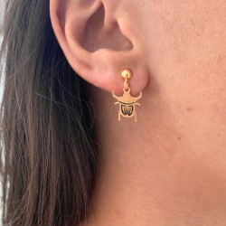 PENDIENTES PLATA DE LEY 925...