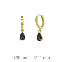 PENDIENTES ARO MUJER PLATA...