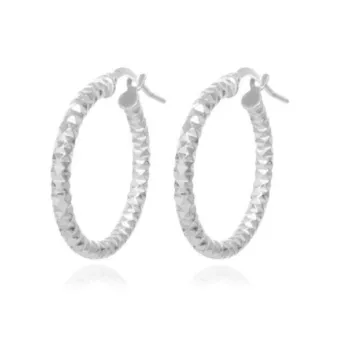 PENDIENTES ARO MUJER PLATA...