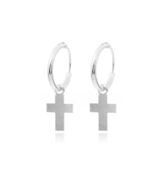 PENDIENTES ARO UNISEX PLATA...