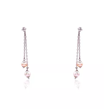 PENDIENTES MUJER ORO BLANCO...