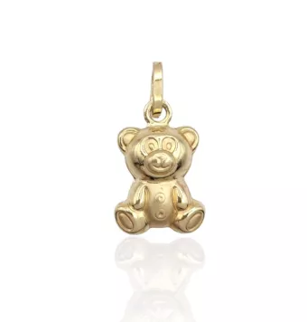 COLGANTE OSO ORO AMARILLO...