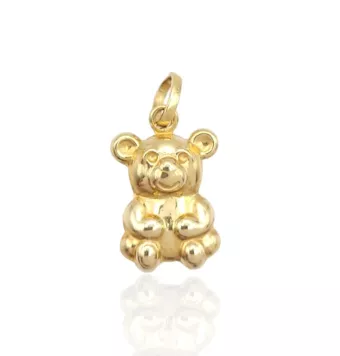 COLGANTE OSO ORO AMARILLO...