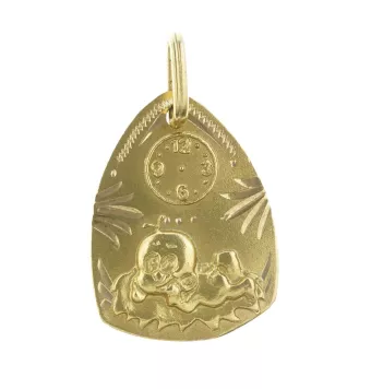 MEDALLA BEBÉ OVALADA RELOJ...
