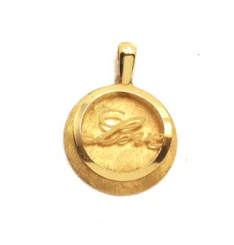 COLGANTE MUJER ORO AMARILLO...