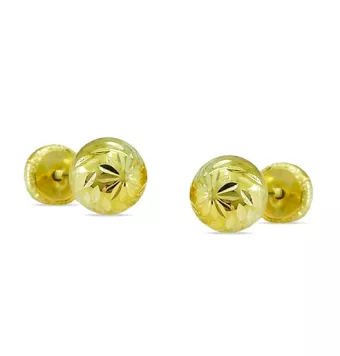 PENDIENTES BEBÉ/NIÑA ORO...
