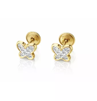 PENDIENTES INFANTIL ORO...