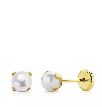 PENDIENTES BEBÉ PERLA 3...