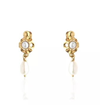 PENDIENTES ARQUILLO PERLAS...