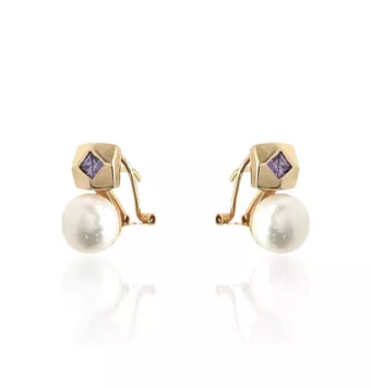 PENDIENTES MUJER ORO...