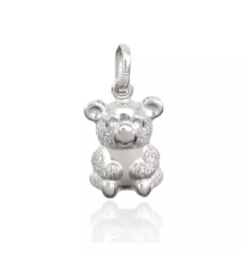 COLGANTE OSO ORO BLANCO 18...