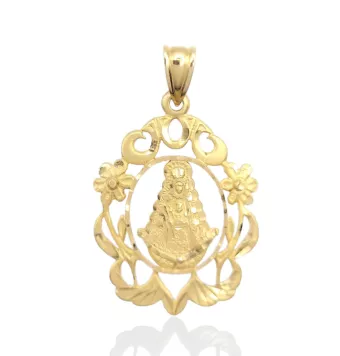 COLGANTE MEDALLA VIRGEN DEL...