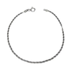 PULSERA PLATA GROSOR 1.5 MM...
