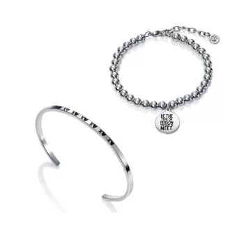Pulsera doble Viceroy acero...