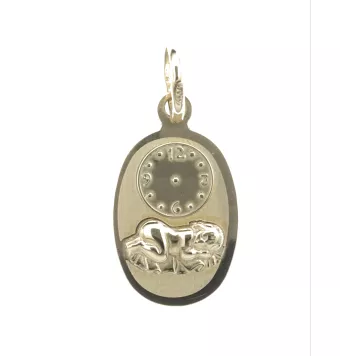 MEDALLA BEBÉ OVALADA RELOJ...