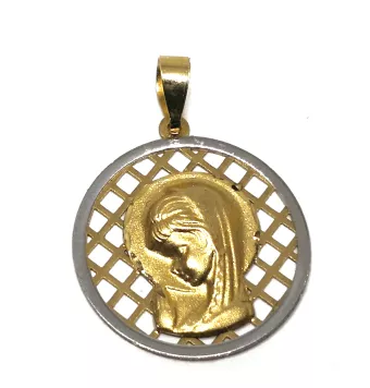MEDALLA DE ORO VIRGEN NIÑA...