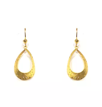 Pendientes de oro amarillo...