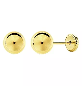 PENDIENTES INFANTILES BOLA...