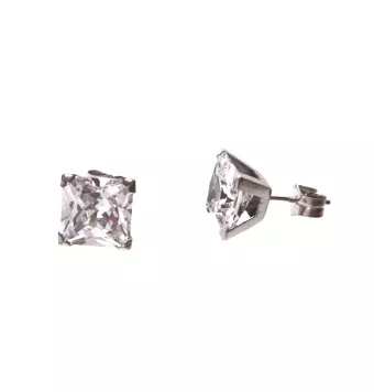 PENDIENTES ORO BLANCO...
