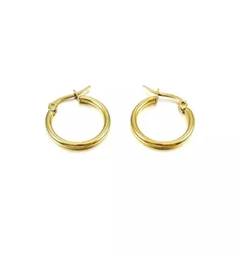 PENDIENTES ARO ORO AMARILLO...