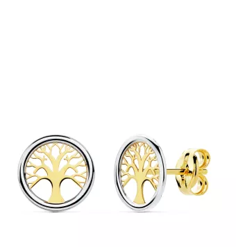 PENDIENTES MUJER ORO...