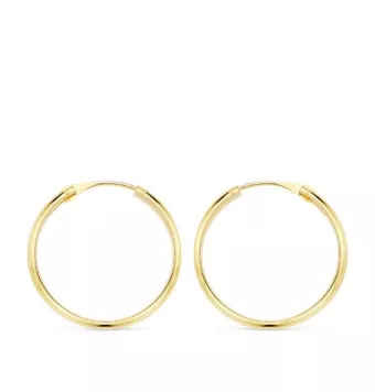 PENDIENTES ORO AMARILLO 18...