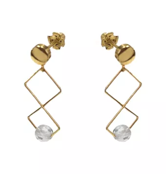 PENDIENTES MUJER ORO...