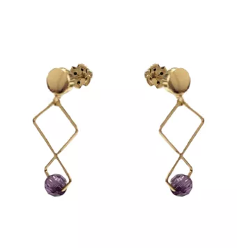 PENDIENTES MUJER ORO...