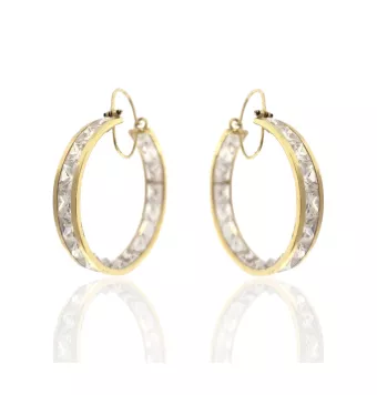 PENDIENTES MUJER ORO...