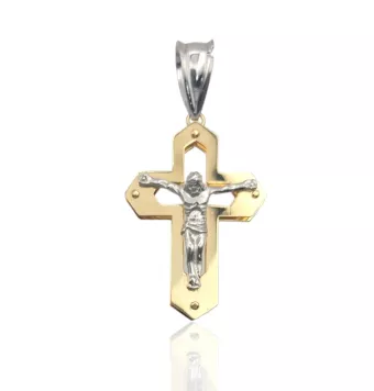 COLGANTE HOMBRE ORO BICOLOR...