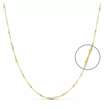 CADENA ORO AMARILLO 18...