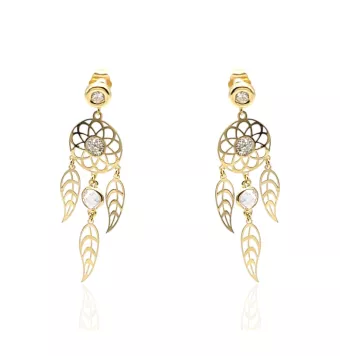 PENDIENTES ATRAPASUEÑOS ORO...