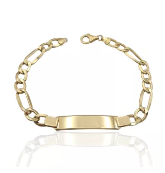 PULSERA ESCLAVA HOMBRE ORO...