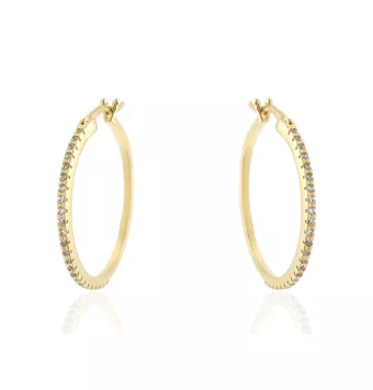 PENDIENTES ARO MUJER ORO...
