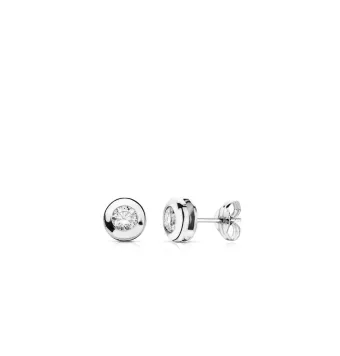 PENDIENTES ORO BLANCO 18...