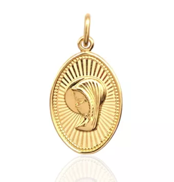 COLGANTE MEDALLA VIRGEN...