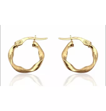 PENDIENTES ORO AMARILLO 9...