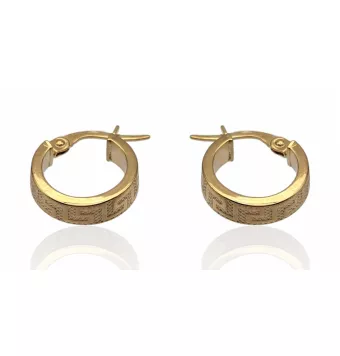 PENDIENTES ORO AMARILLO 9...