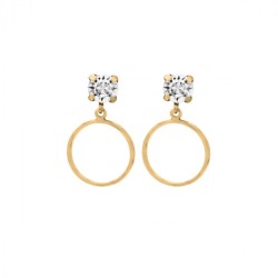 PENDIENTES MINIMAL CRYSTAL...