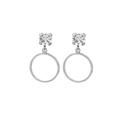 PENDIENTES MINIMAL CRYSTAL...