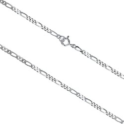 CADENA PLATA DE LEY FÍGARO...