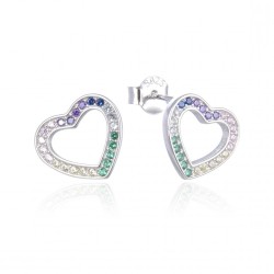 PENDIENTES MUJER PLATA DE...